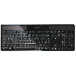 Clavier D'ordinateur Clavier solaire - Sans fil - Logitech - K750 - AZERTY - Noir