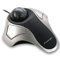 Clavier - Souris - Webcam Kensington. Souris TrackBall ergonomique filaire pour PC. Mac. ambidextre. Gris