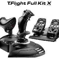 Clavier - Souris - Webcam Kit complet pour Simulation de Vol - THRUSTMASTER - T. Flight Full Kit X - Xbox One - Xbox Series X et S - Windows 10