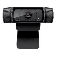 Clavier - Souris - Webcam LOGITECH - Webcam HD Pro C920 Refresh - Microphone intégré - Idéal FaceTime et Skype - Noir