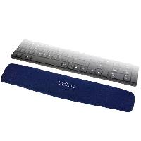 Clavier - Souris - Webcam Repose-poignet en gel compatible avec clavier - bleu