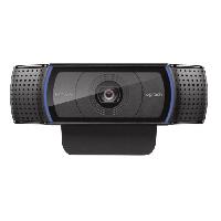 Clavier - Souris - Webcam Webcam HD - Logitech - C920S Pro - USB avec microphone stéréo intégré - Noir