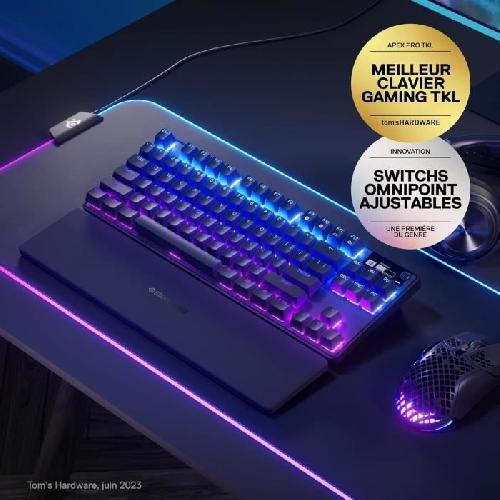 Clavier D'ordinateur Clavier Steelseries APEX PRO TKL SANS FIL