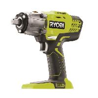 Cle A Choc RYOBI - Boulonneuse a chocs 18V ONE+ - 3 modes : 180/240/400 Nm - emmanchement carré 1/2 - Avec 1 adaptateur 1/4'' - R18IW3-0