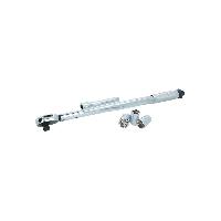 Cle A Cliquet - Cle A Douille - Cle Dynamometrique Cle Dynamometrique 465Mm. Reglable De 40 A 210Nm. Rallonge 1-2 ''. Douille 17-19-21Mm Cle A Cliquet - Cle A Douille - Cle Dynamometrique Cle Dynamometrique 465Mm. Reglable De 40 A 210Nm. Rallonge 1-2 ''. Douille 17-19-21Mm