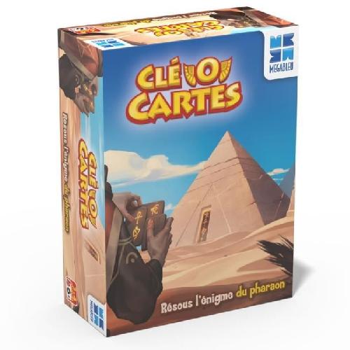 Jeu De Societe - Jeu De Plateau CLE'O'Cartes. Jeu de réflexion et stratégie pour Les Petits et Les Grands. Des 6 Ans. De 1 a 4 Joueurs. 678349. Megableu