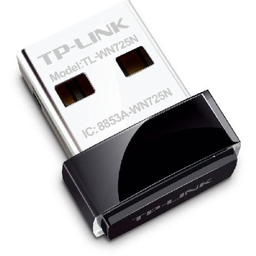 Adaptateur - Antenne Wifi - 3g Cle WiFi Puissante - TP-LINK - N150 Mbps - Nano adaptateur USB wifi. dongle wifi - Compatible Win 10-8.1-8-7-XP-Vista - TL-WN725N