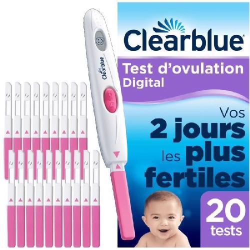 CLEARBLUE Test d'ovulation Digital - Kit de 20 tests