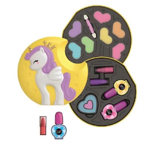 Jeu De Creation Maquillage Clementoni - 18643 - Palette de maquillage Licorne (A2x3)