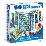 Jeu De Societe - Jeu De Plateau Clementoni - 50 jeux classiques