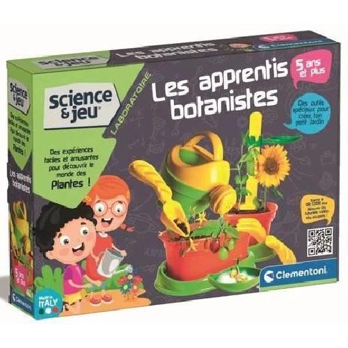 Decouverte Nature - Decouverte Animaux - Decouverte Insectes CLEMENTONI - Apprentis botanistes - Coffret scientifique - Découvrire le monde de la botanique - Outils de jardinage - Des 5ans