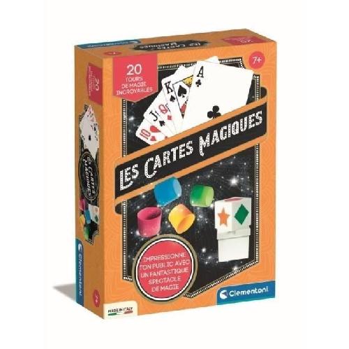 Jeu De Magie - Kit Magie Clementoni - Boître de magie - 20 tours - Dés 7 ans