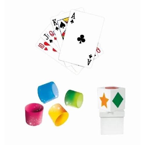 Jeu De Magie - Kit Magie Clementoni - Boître de magie - 20 tours - Dés 7 ans