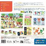 Jeu D'apprentissage Clementoni - Coffret de 8 jeux en 1 - Jeux éducatifs formes. couleurs. nombres. quantités - Dés 3 ans