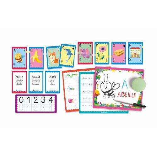 Jeu D'apprentissage Clementoni - Coffret Jeux d'écriture - 23 activités - Dés 4 ans