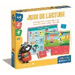 Jeu D'apprentissage Clementoni - Coffret Jeux de lecture - Jeux d'association et de reconnaissance - Dés 4 ans