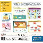 Jeu D'apprentissage Clementoni - Coffret Jeux de lecture - Jeux d'association et de reconnaissance - Dés 4 ans