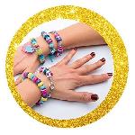 Jeu De Creation De Bijoux Clementoni - Crazy Chic - Rainbow bracelets