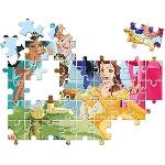 Jeu D'apprentissage Clementoni - Edukit - Disney Princesses - Coffret apprentissage 4 en 1 - 2 puzzles. 1 mémo. 1 jeu de 6 cubes - Fabriqué en Italie