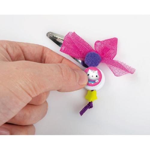 Jeu De Creation Maquillage Clementoni - Gabby et la Maison Magique - Accessoires cheveux - Serre tete a personnaliser - Des 6 ans