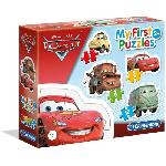 Puzzle CLEMENTONI - My First Puzzles - Cars - Puzzle évolutif 3-6-9-12 pieces - Mixte - A partir de 2 ans