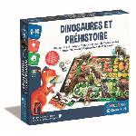 Clementoni - Quiz Dinosaures et préhistoire - 3 modes de jeu différents - Dés 6 ans