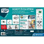 Jeu D'assemblage - Jeu De Construction - Jeu De Manipulation Clementoni - Robot Evolution 2.0 a assembler et programmer - 4 modes de jeu - Fabrique en Italie