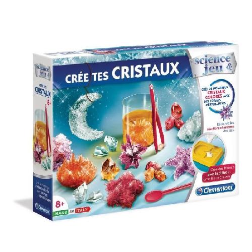 Experience Scientifique - Experience Physique-chimie Clementoni - Science et Jeu - Mes premiers cristaux