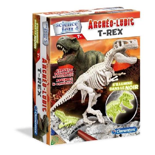 Etude Histoire - Etude Geographie - Etude Archeologie Clementoni - Science & Jeu - Archéo Ludic - T-Rex