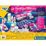 Jeu De Pate A Modeler Clementoni - Science & Jeu - Kit scientifique pour fabriquer du slime sirene - A partir de 8 ans