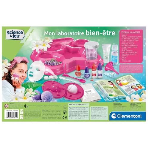 Jeu De Creation Maquillage Clementoni - Sciences et Jeu - Mon laboratoire bien-etre - Fabriquer soi-meme ses produits de beauté - Fabriqué en italie