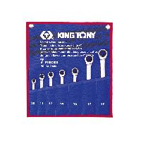 Cles King Tony Jeu de 7 cles plate mixte a cliquet non reversibles - mrn