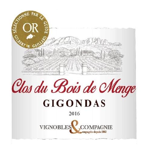 Clos du Bois de Menge 2022 Gigondas - Vin rouge de la Vallée du Rhône