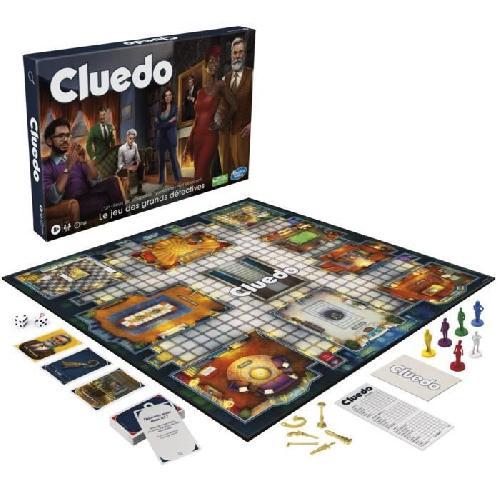 Jeu De Societe - Jeu De Plateau Cluedo Classic. nouvelle version. Jeu de société de réflexion et stratégie. Des 8 ans