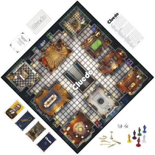 Jeu De Societe - Jeu De Plateau Cluedo Classic. nouvelle version. Jeu de société de réflexion et stratégie. Des 8 ans