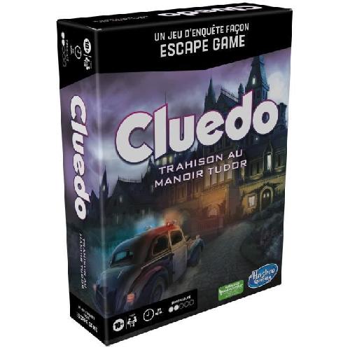 Jeu De Societe - Jeu De Plateau Cluedo Escape Trahison au Manoir Tudor - jeu d'enquete façon escape game - 1 a 6 joueurs -des 10 ans