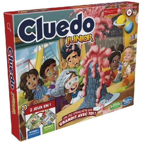 Jeu De Societe - Jeu De Plateau Cluedo Junior 2-en-1 - Jeu de société junior - jeu de réflexion