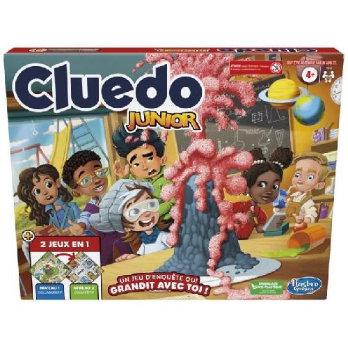 Jeu De Societe - Jeu De Plateau Cluedo Junior 2-en-1 - Jeu de société junior - jeu de réflexion