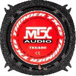 Autoradios : Enceintes - Haut-parleurs Coaxiaux 2 voies - MTX AUDIO - 10cm 4O 70Wrms - Châssis aluminium - Bobine Ø25mm TIL - Tweeter néodyme Ø22mm