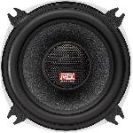 Autoradios : Enceintes - Haut-parleurs Coaxiaux 2 voies - MTX AUDIO - 10cm 4O 70Wrms - Châssis aluminium - Bobine Ø25mm TIL - Tweeter néodyme Ø22mm
