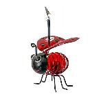 Balise - Borne Solaire Coccinelle solaire clipsable - GALIX - Luminaires solaires - Metal-verre - 2 Lumens - 8h d'eclairage