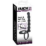 Anneaux et cockrings cockring Black Velvets double penetration