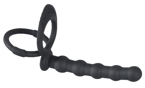 Anneaux et cockrings cockring Black Velvets double penetration