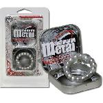 Cockring metal et silicone