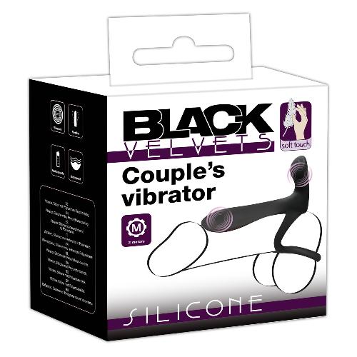 Anneaux et cockrings cockring Vibratrant Black Velvets special Couple