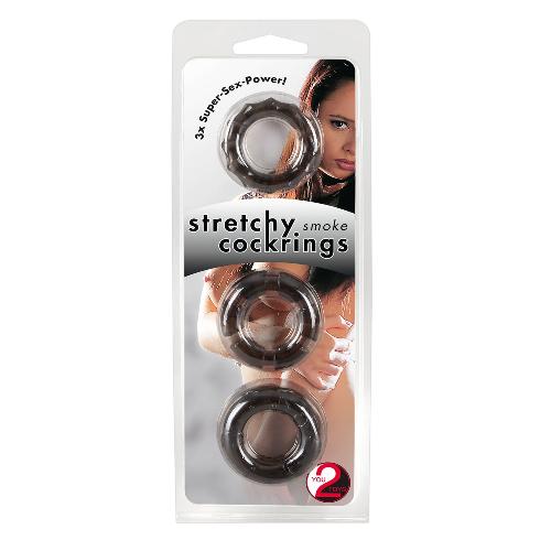 Anneaux et cockrings Cockrings Stretchy - Fume