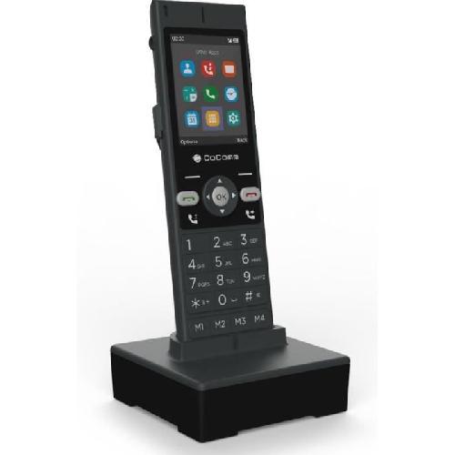 Telephone Fixe - Pack Telephones Cocomm DT 200 Telephone Sans Fil 4G - Noir