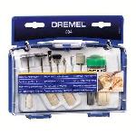 Accessoire - Consommable Machine Outil Coffret 20 accessoires DREMEL 684 -Coffret de nettoyage et polissage pour Outils multi-usages-