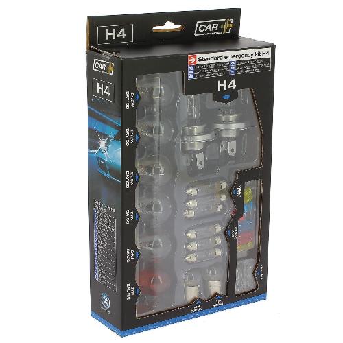 Ampoules H4 12V Coffret ampoules de remplacement H4+18 ampoules +12 fusibles