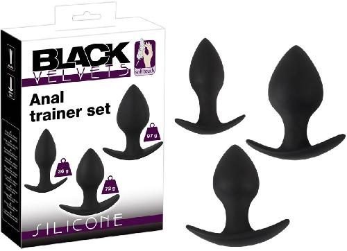 Plugs et godes Anal Coffret Anal Trainer 3 Plugs